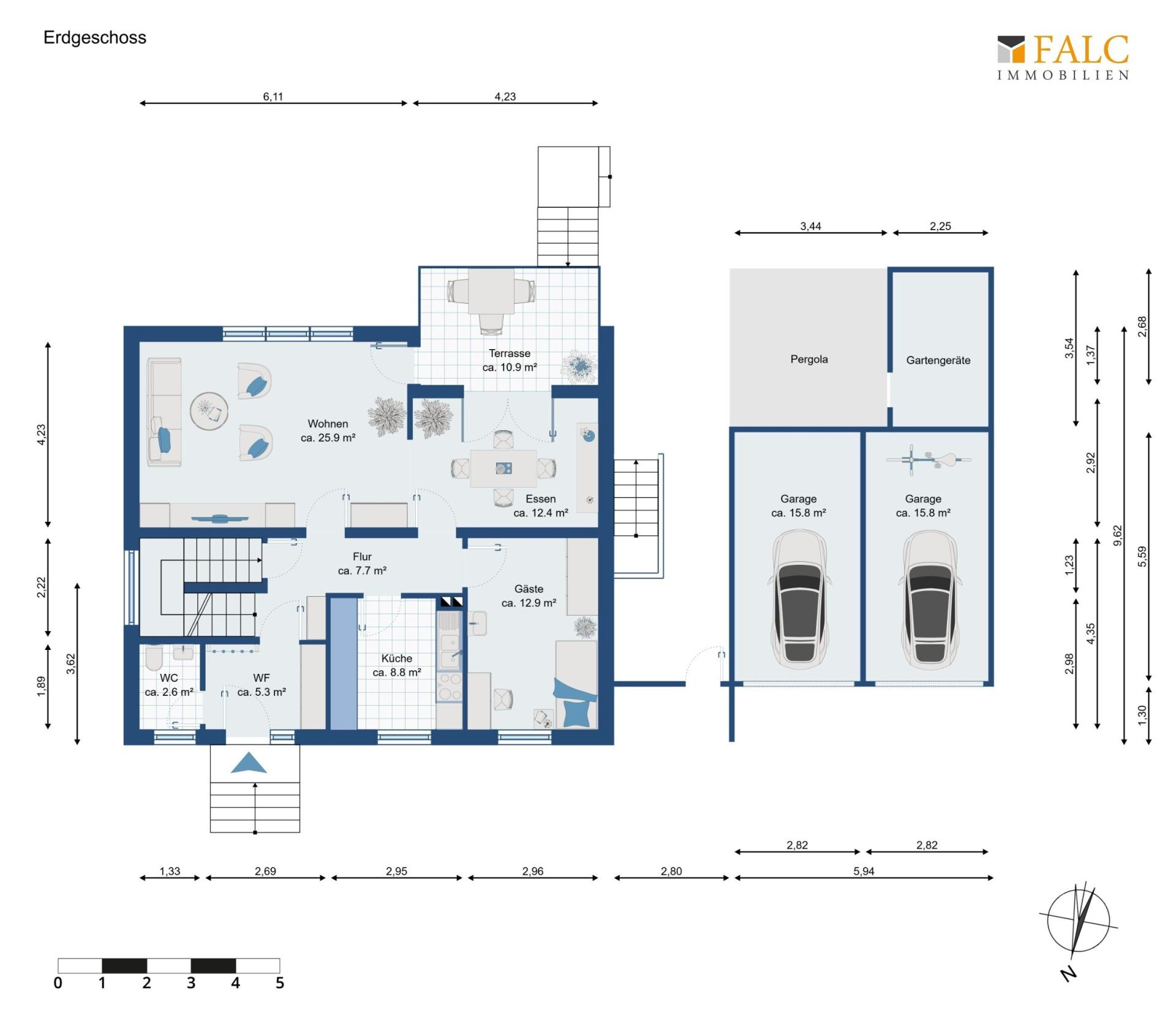 Grundriss Erdgeschoss